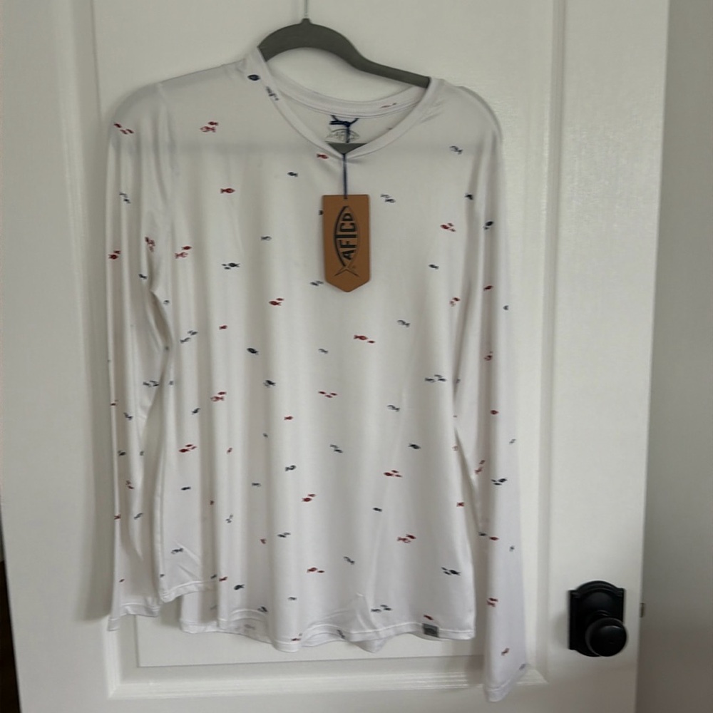 Aftco fishing shirt new with tags
